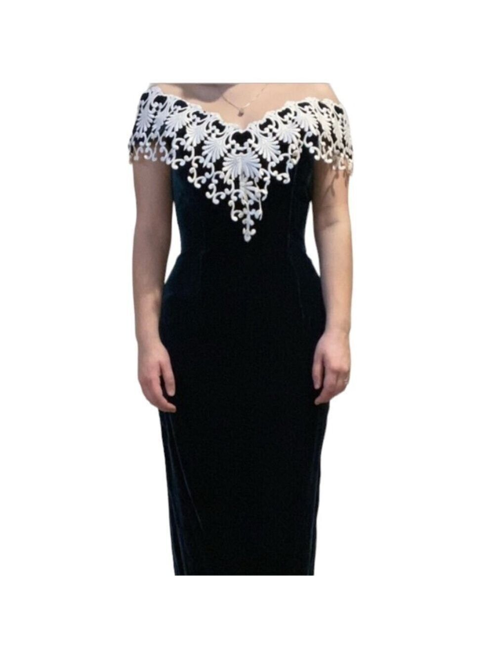 Jessica McClintock Vintage Velvet Dress size 13/14(s/m)
